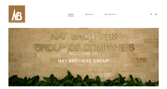 Desktop Screenshot of naybrothersgroup.com